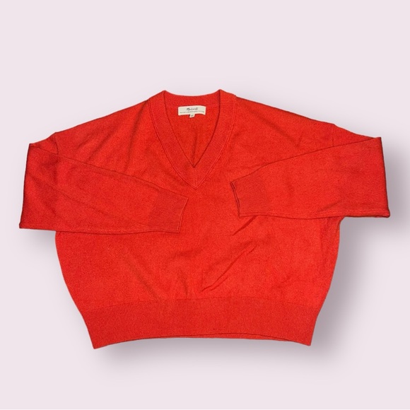 Madewell (Re)sponsible Cashmere V-Neck Sweater - Picture 5 of 9